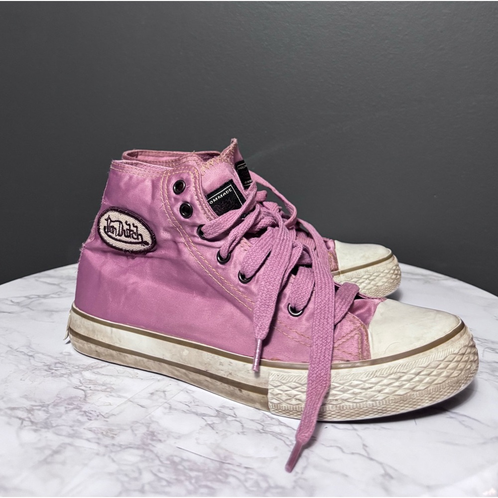Von Dutch Vintage Y2K Pink Hightop Sneakers - Picture 2 of 8